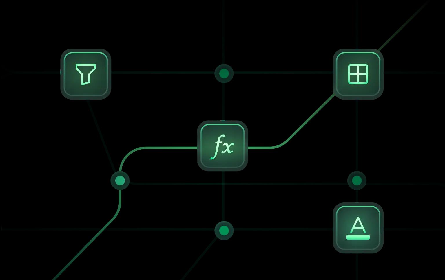 Excel-like design with familiar User Interface